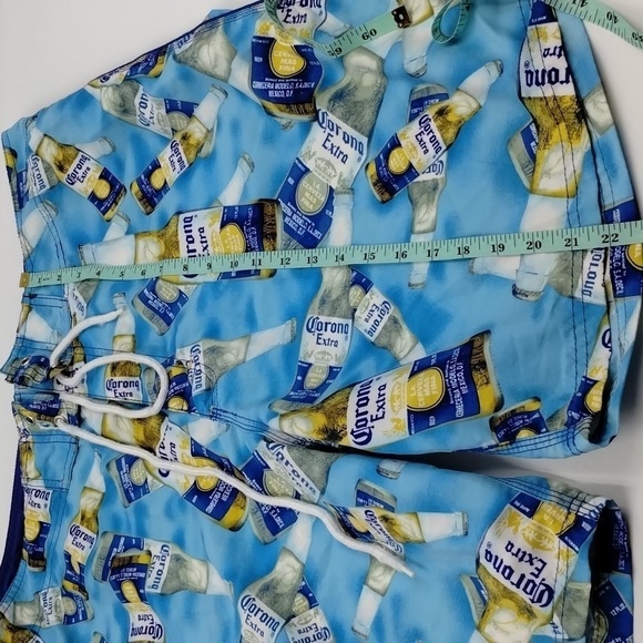 Corona Extra Official Mens Swim Trunks/Board Shorts w/Pocket Size 38 - Picture 8 of 8